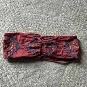 O’Neil women’s size medium bandeau swim top